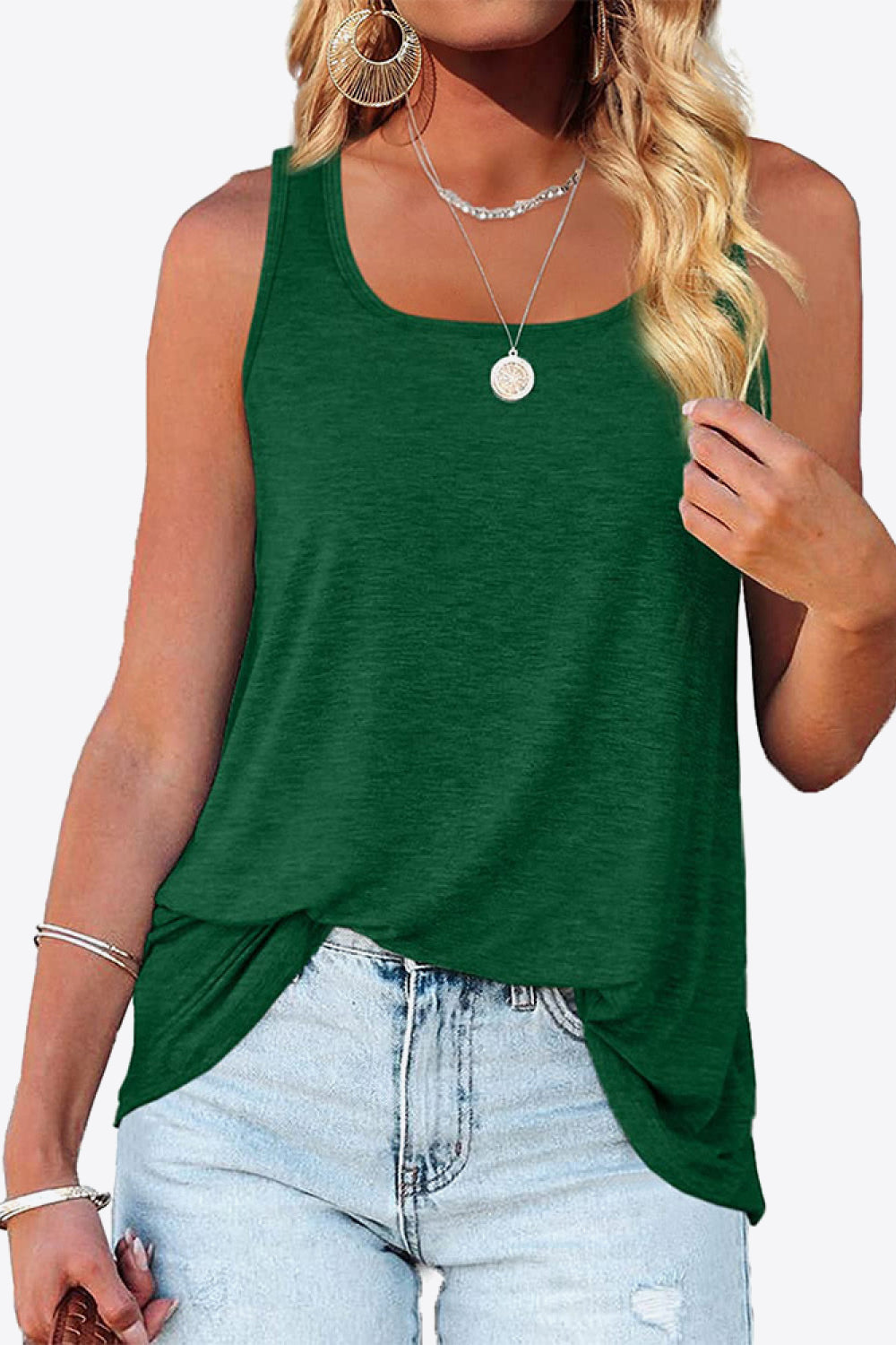Curved Hem Square Neck Tank (7)