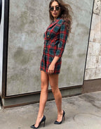 Check Suit Dress photo 6
