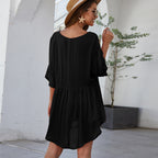 Casual V-neck Dress photo 5