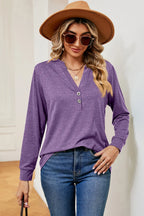 Notched Long Sleeve T-shirt (26)