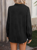 Button Up Dropped Shoulder Shirt (33)