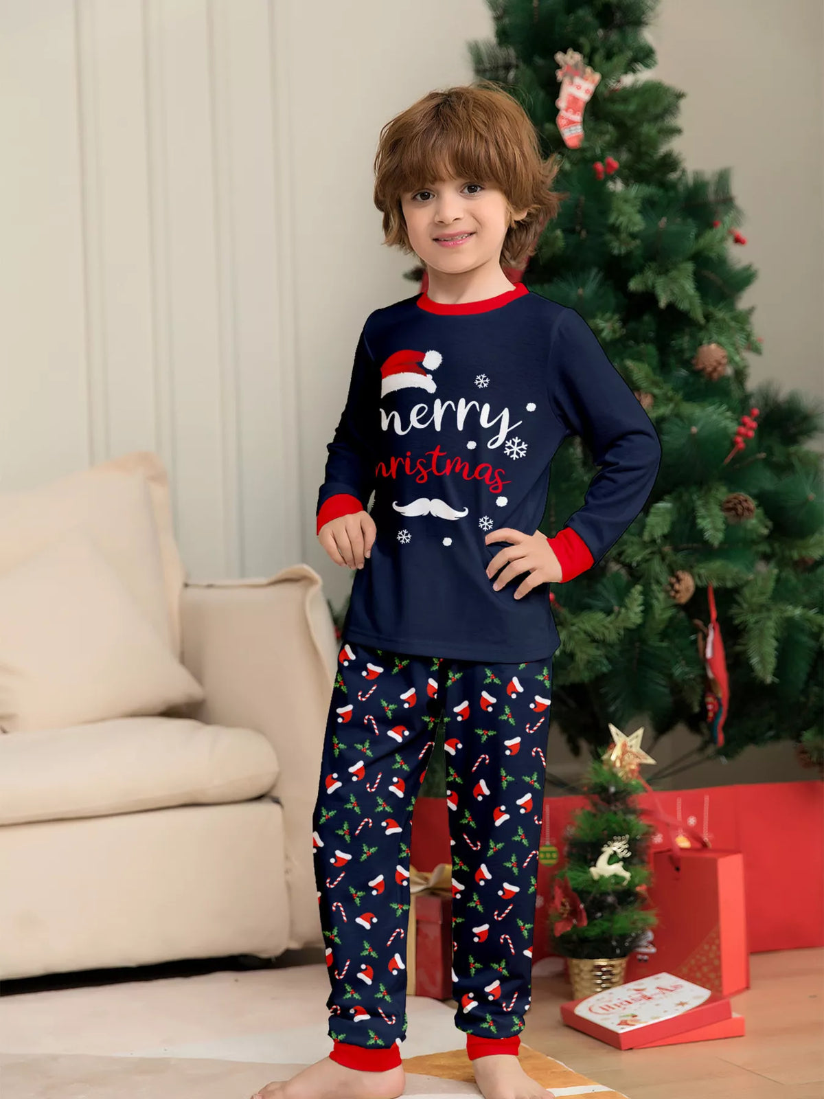 Full Size Family Matching Christmas Pajama Set Plus (10)