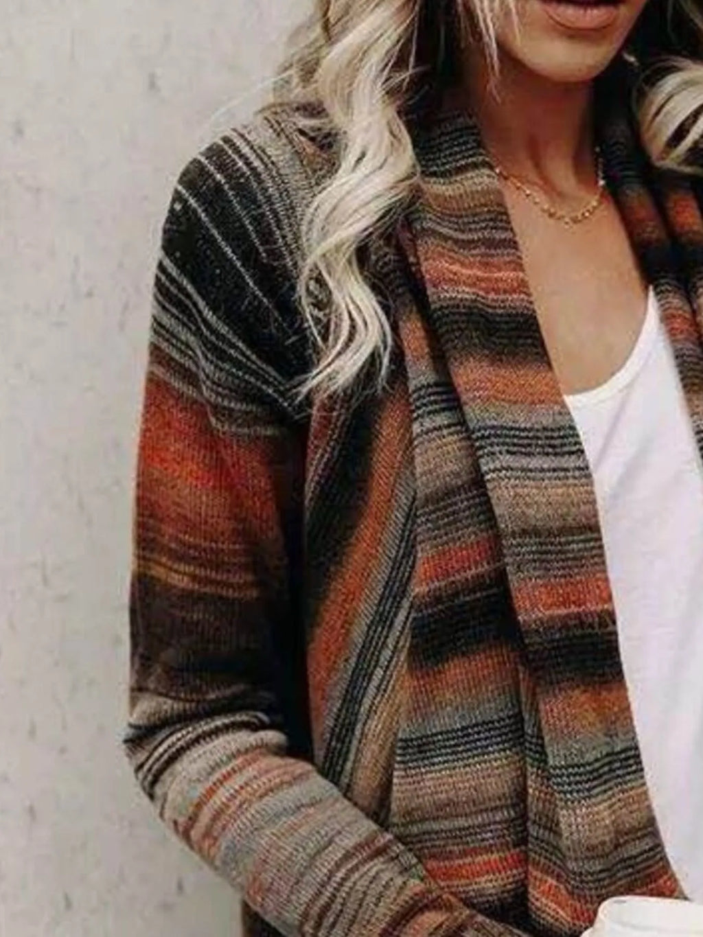 Fringe Long Sleeve Wrap Cardigan (11)