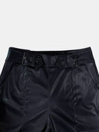 Half Elastic Waist Wide Leg Pants (8)