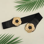 Belt Elastic Shirt Skirt Suit Jacket Flower Shaped photo 5