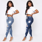 Ripped High-rise Jeans photo 4