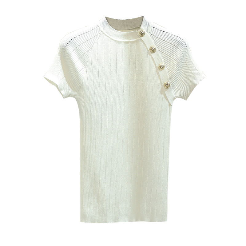 Slim White T-shirt photo 6