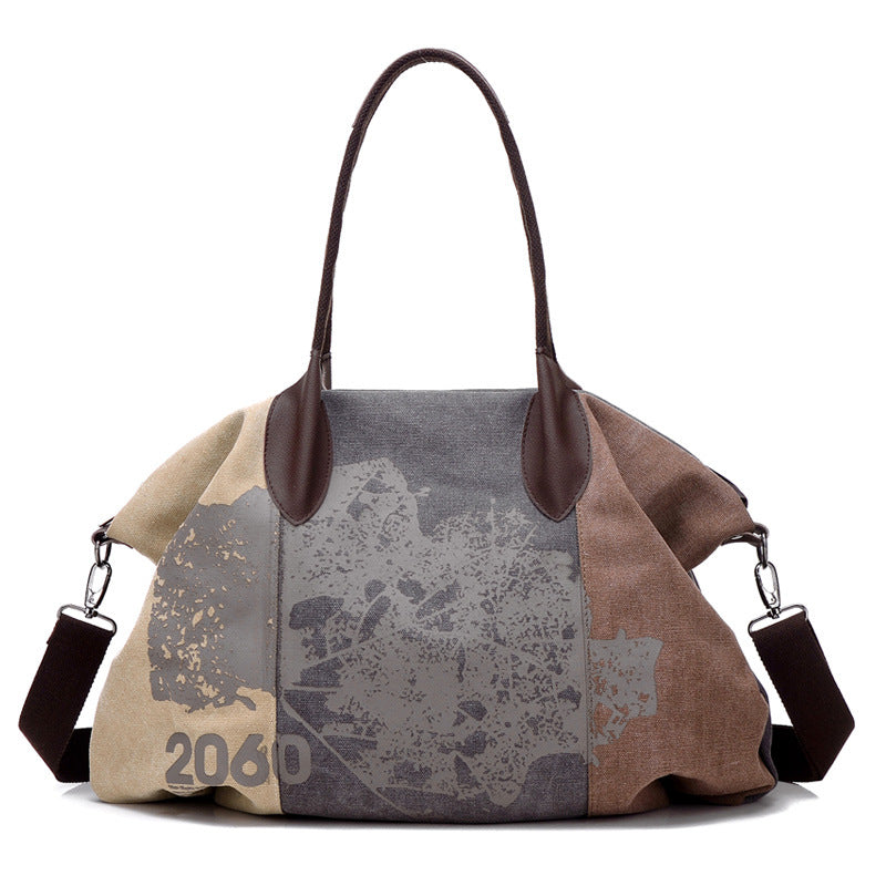 Canvas Shoulder Bag variant CJBHNSNS07483-Coffee