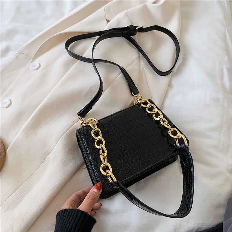 Versatile One Shoulder Messenger Bag variant CJBHNSNS26894-Black