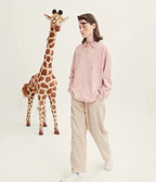 Cotton Round Neck Loose Sweater photo 4