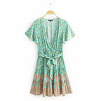 V-neck Print Dress photo 1
