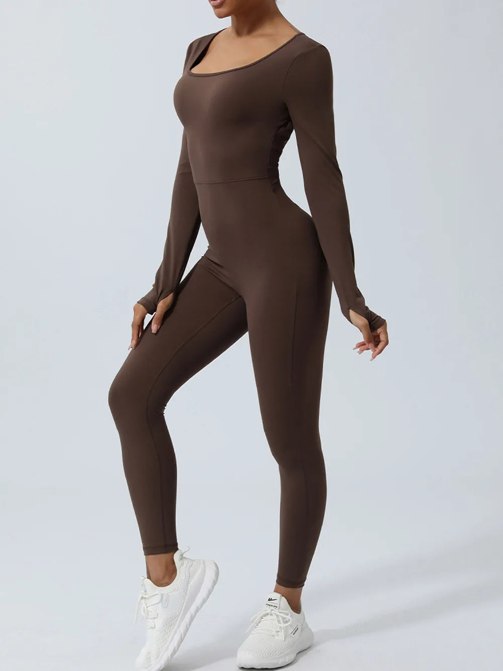Twisted Backless Long Sleeve Jumpsuit (6)
