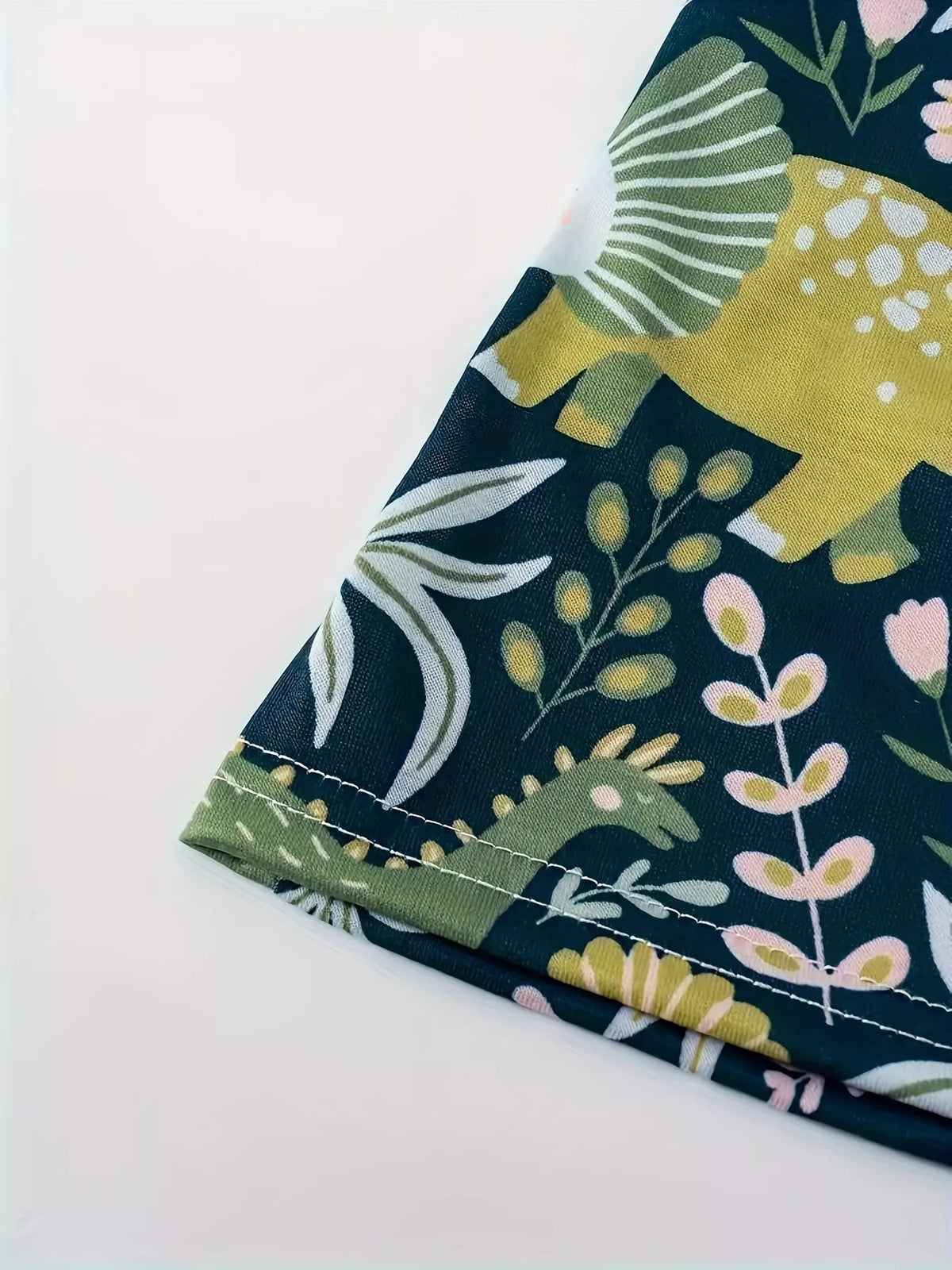 Printed Elastic Waist Skirt (4)