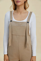 Full Size Texture Sleeveless Romper (14)