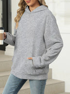 Kangaroo Pocket Long Sleeve Hoodie (4)