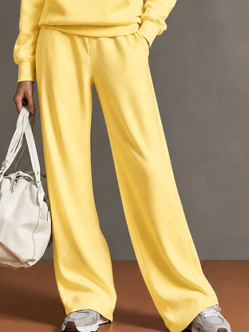Kangaroo Pocket Hoodie Pants Set (21)