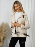 Pocketed Button Down Collared Neck Jacket (4)