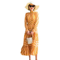 Silk Midi Dress Diamond Beaded Elastic variant CJLY144079701AZ|CJLY144079702BY|CJLY144079703CX