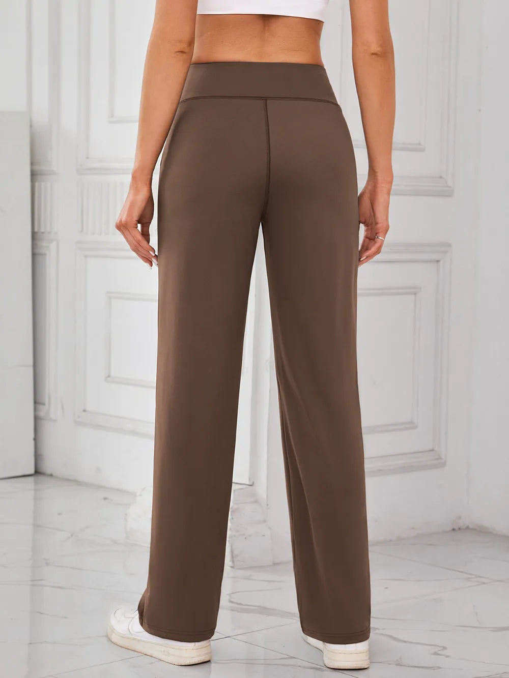 High Waist Active Pants Pockets (4)