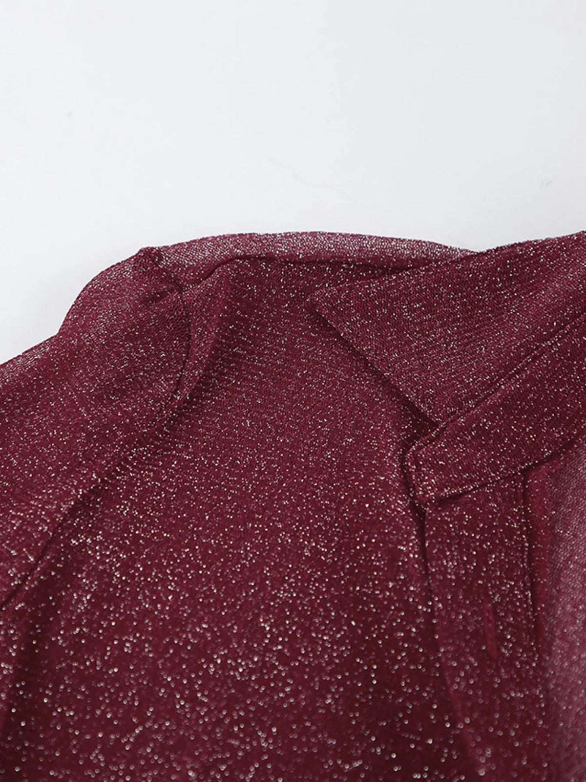 Button Down Long Sleeve Shirt Scarf (16)