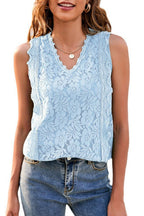 Lace V-neck Tank (17)