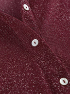 Button Down Long Sleeve Shirt Scarf (12)