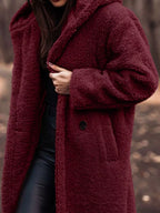 Teddy Bear Hooded Longline Outerwear (26)