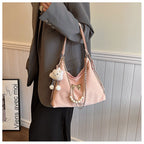 Large Capacity Spring Shoulder Bag Texture photo 18