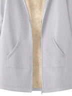 Fleece-lined Zip Up Hooded Outerwear (15)
