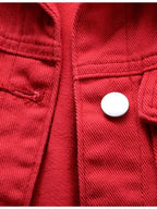 Full Size Button Down Raw Hem Sleeveless Denim Jacket Plus (11)