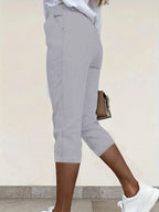 Pleated Detail Pants Pockets (24)