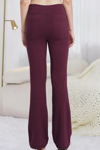 Pocketed High Waist Active Pants (12)