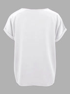 Round Neck Short Sleeve T-shirt (6)