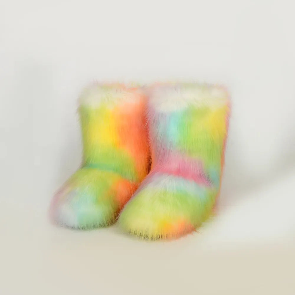 Thermal Fuzzy Platform Boots (3)