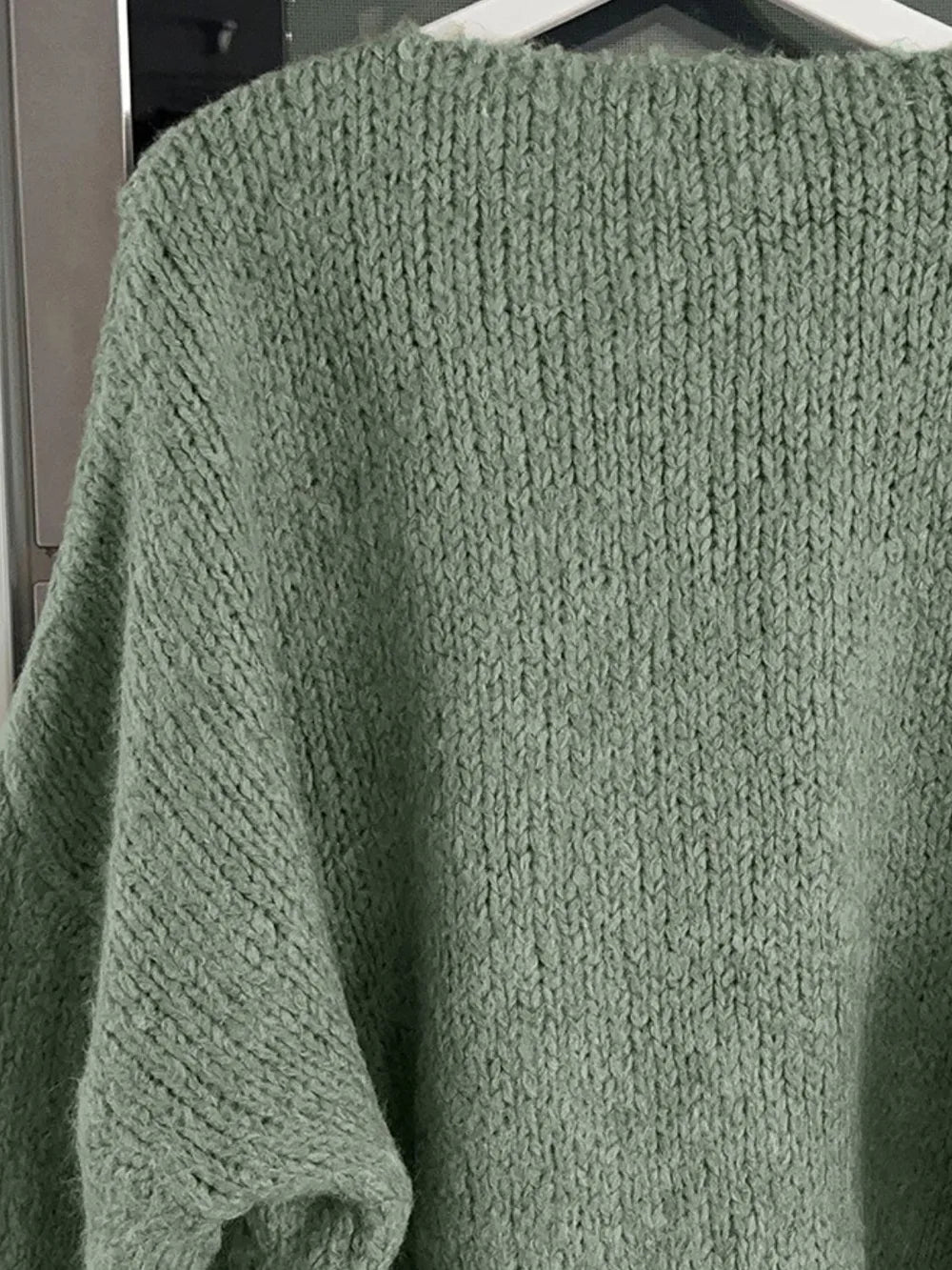 Tied Long Sleeve Dropped Shoulder Cardigan (9)
