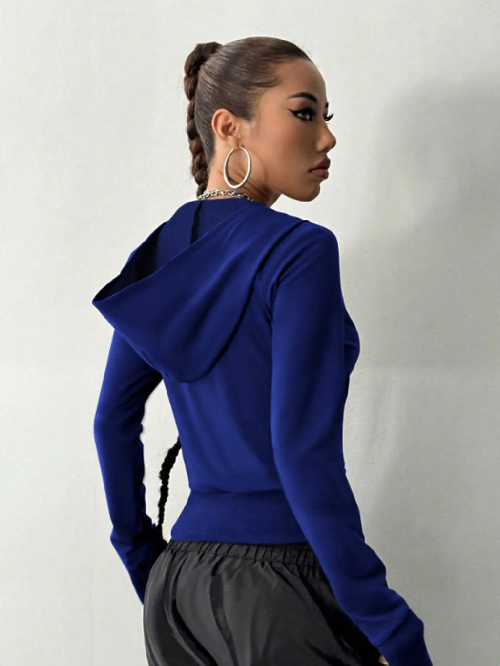 Zip-up Long Sleeve Hoodie (13)