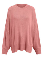 Round Neck Long Sleeve Sweater (22)