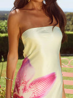 Printed Tube Maxi Dress (10)