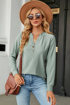 Notched Long Sleeve T-shirt (17)