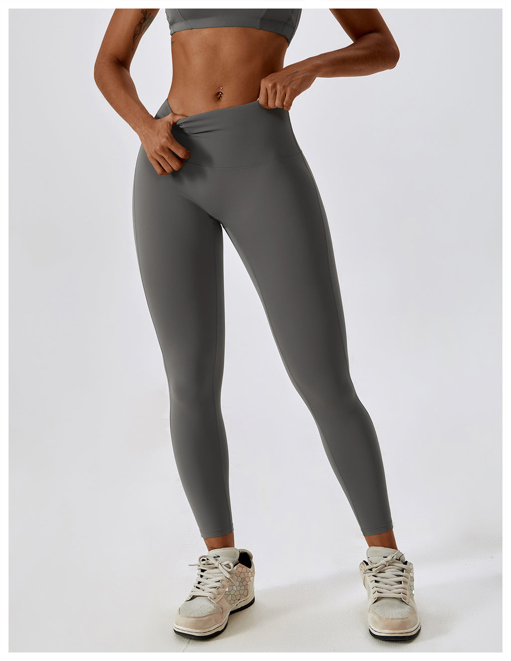 Quick-drying Nude Feel Hip Raise Yoga Pants Outdoor Leggings photo 19