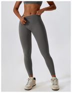Quick-drying Nude Feel Hip Raise Yoga Pants Outdoor Leggings photo 19