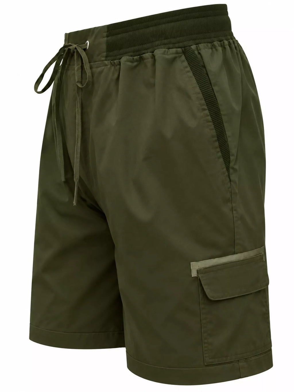 Full Size Drawstring Cargo Shorts Plus (44)