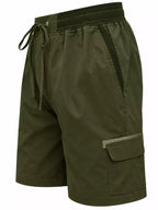 Full Size Drawstring Cargo Shorts Plus (44)