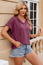 Hooded Short Sleeve T-shirt (3)