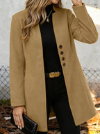 Button-down Longline Outerwear (10)