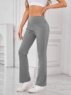 High Waist Active Pants Pockets