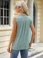 Textured Johnny Collar Tank (28)
