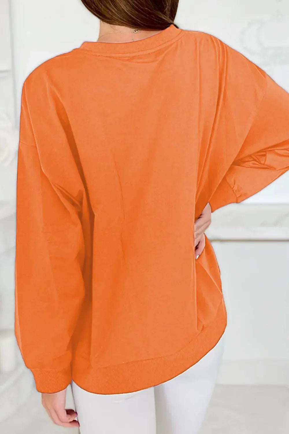 Round Neck Long Sleeve Sweatshirt (10)