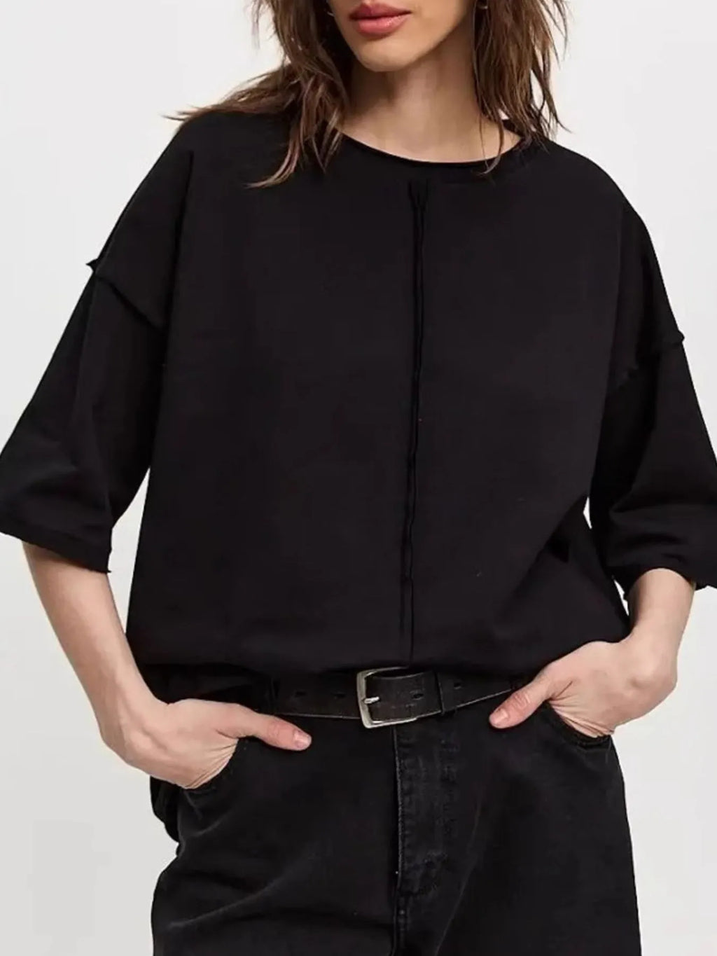 Round Neck Half Sleeve T-shirt (8)