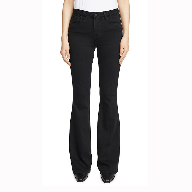 Big High Waist Slim-fit Trousers variant CJNZ194058201AZ|CJNZ194058202BY|CJNZ194058203CX|CJNZ194058204DW|CJNZ194058205EV|CJNZ194058206FU|CJNZ194058207GT